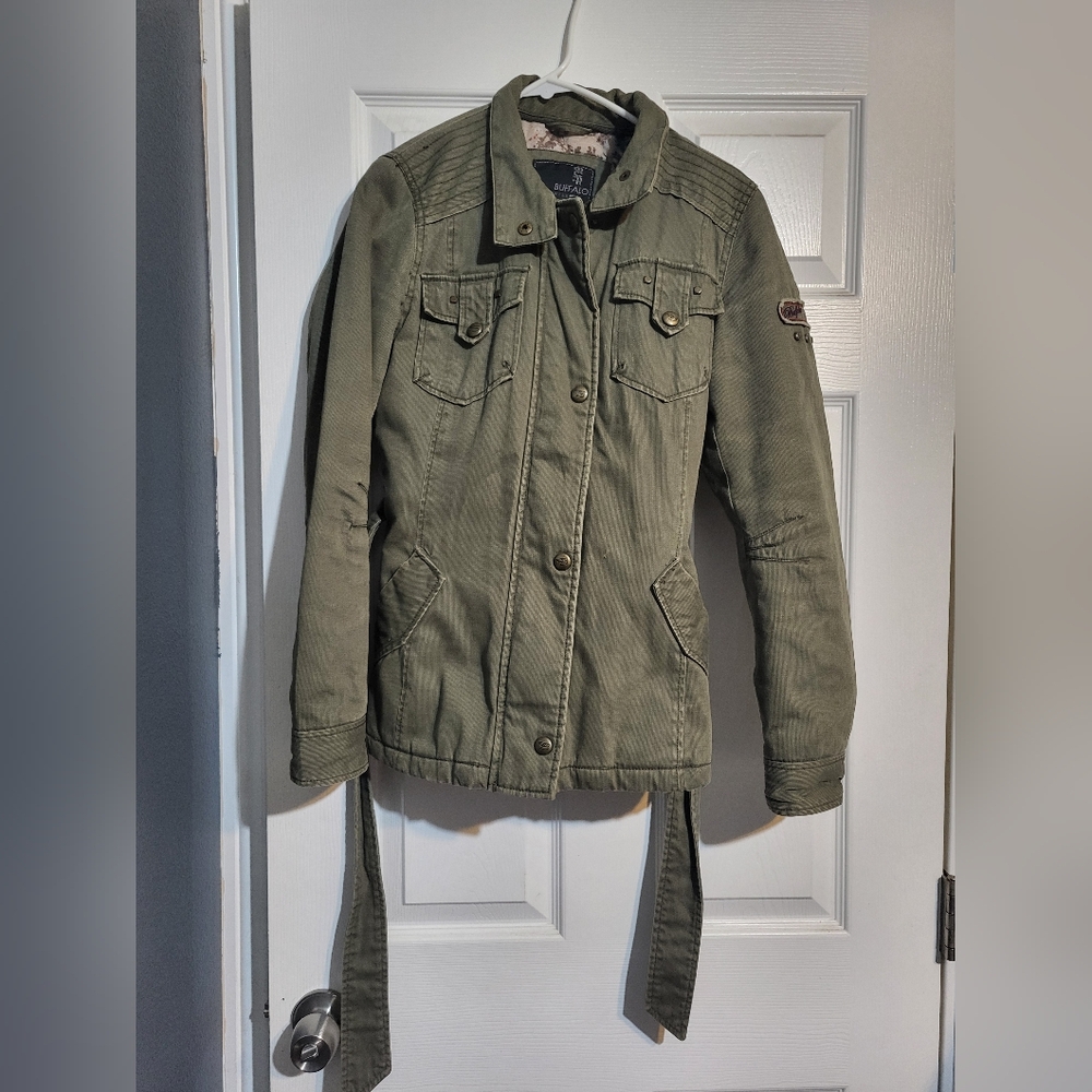 Buffalo David Bitton Women's Olive Jacket